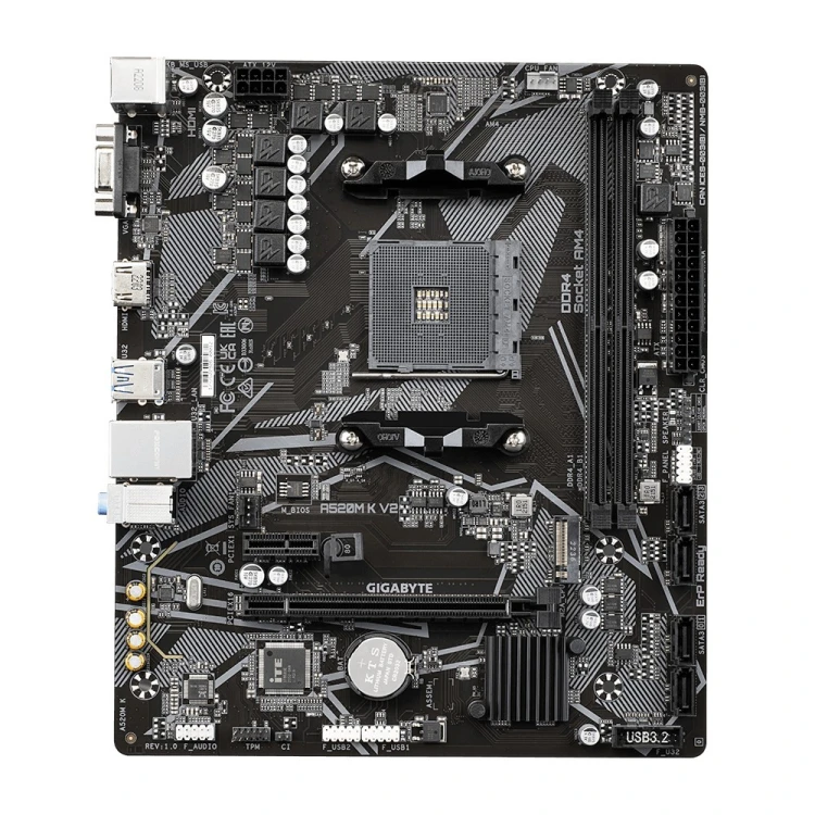 Gigabyte Płyta główna A520M K V2 AM4 4DDR4 HDMI/DSUB mATX