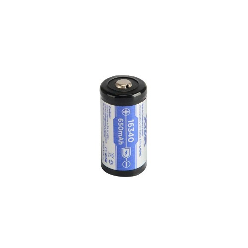 XTAR Akumulator 16340/R-CR123 3,7V Li-ion 650 mAh z zabezpieczeniem