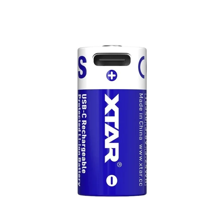 XTAR Akumulator 16340/R-CR123 3,7V Li-ion 900mAh USB-C z zabezpieczeniem