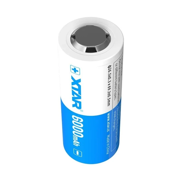 XTAR Akumulator 26650 3,6V Li-ion 6000 mAh z zabezpieczeniem