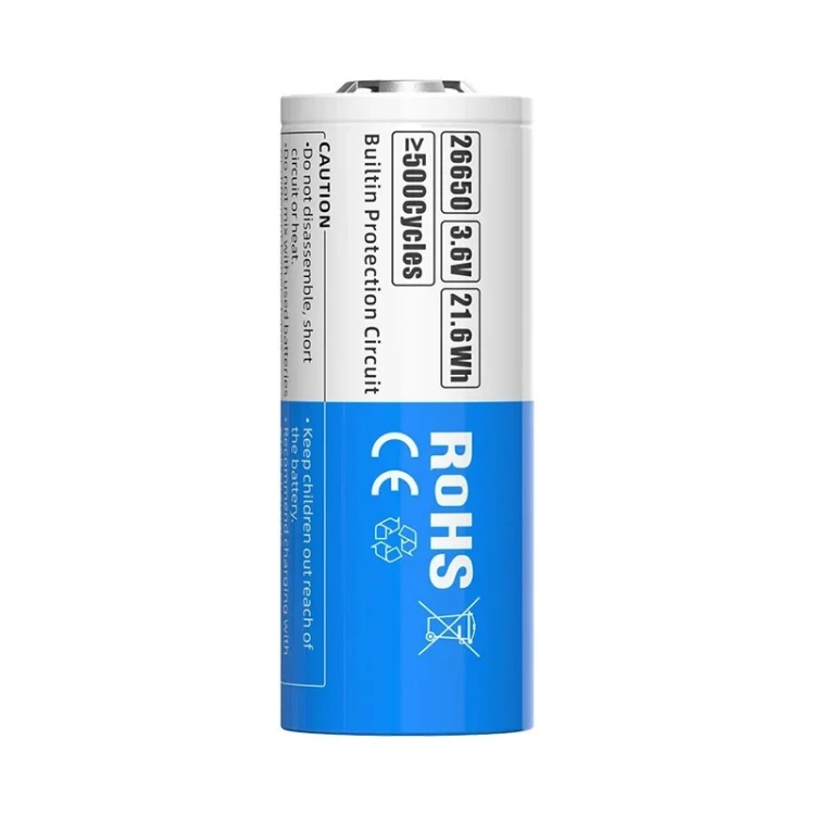 XTAR Akumulator 26650 3,6V Li-ion 6000 mAh z zabezpieczeniem