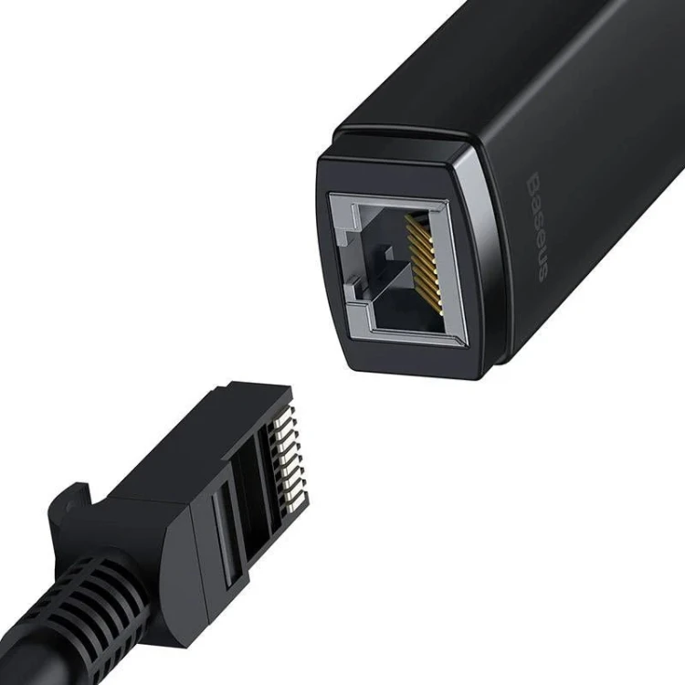 Baseus Adapter sieciowy USB-C LAN RJ45 WKQX000301
