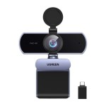 Ugreen Kamera internetowa 4K 30FPS wbudowane mikrofony osłona prywatności