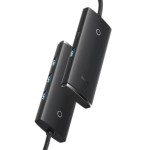 Baseus HUB USB 3.0 4-portowy 4xUSB 3.0 WKQX030101 1m