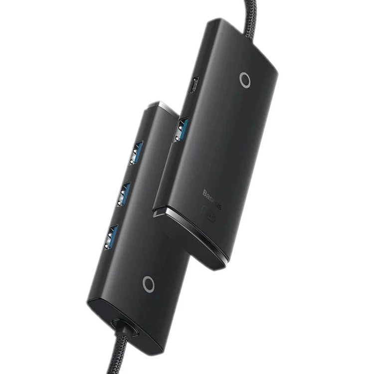 Baseus HUB USB 3.0 4-portowy 4xUSB 3.0 WKQX030101 1m