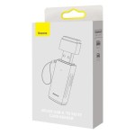 Baseus Czytnik kart USB 3.0 SD + microSD szary