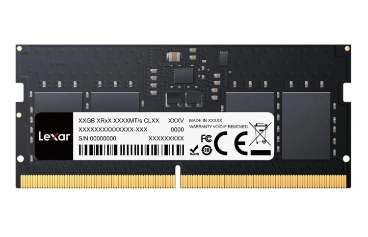 Lexar Pamięć do laptopa DDR5 SODIMM   8GB(1* 8GB)/4800  CL40