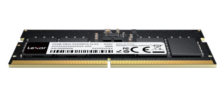 Lexar Pamięć do laptopa DDR5 SODIMM   8GB(1* 8GB)/4800  CL40