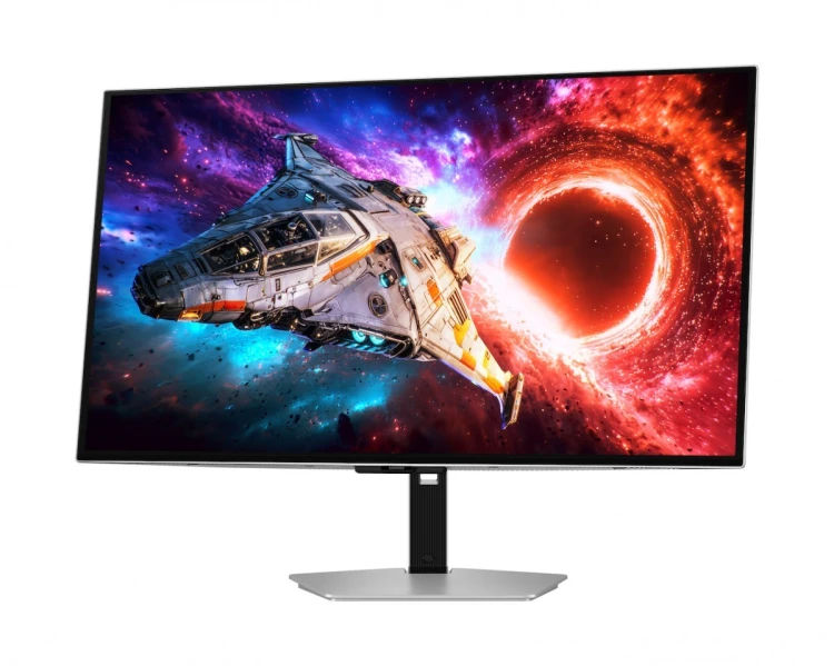 Samsung Monitor 32 cale Odyssey G80SH OLED 3840x2160 UHD 16:9 2xHDMI 1xDP 2xUSB 3.2 1xUSB-C 90W 0,03ms 240Hz HAS+PIV płaski 2Yd2d (LS32HG800SUXEN)