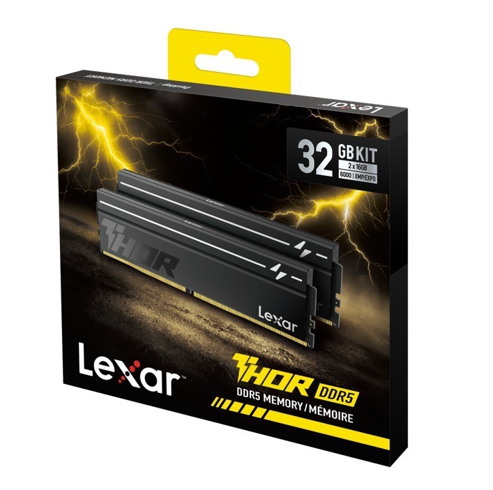 Lexar Pamięć DDR5 THOR2.0 32GB(2*16)/6000 CL40 Black