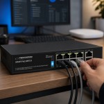 Esperanza Switch 10-portowy POE 10/100/1000 120W MATRIX ENS108