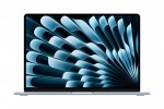 Apple MacBook Air 15.3 cala: M5 10/10, 24GB, 1TB SSD, bez zasilacza - Błękitny