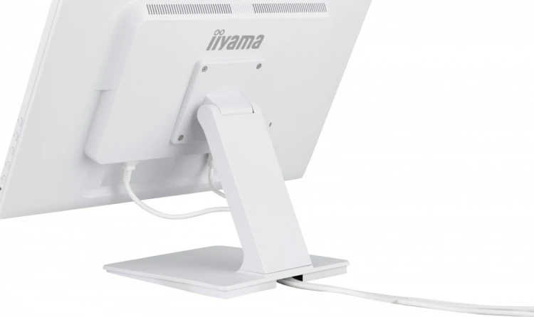 IIYAMA Monitor 24 cale  T2452MSC-W2AG 10PKT,POJ,IPS,HDMI,DP,420cd, biały