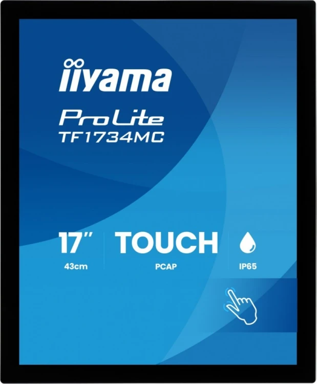 IIYAMA Monitor 17 cali ProLite TF1734MC-B8X TN, TN,POJ.10pkt.HDMI,DP,350cd,1000:1,5ms