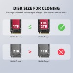 AXAGON ADSA-M2C22L Stacja dokująca USB-C 3.2 Gen2x2 - 2 x NVMe M.2 20Gbps