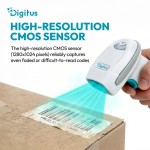 Digitus Zaawansowany czytnik kodów kreskowych przewodowy USB-RJ45 2m, 1D/2D 2m/s, IP52, stojak w zestawie