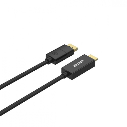 Unitek Kabel Adapter DP 1.2 - HDMI, M/M, 4K 60Hz, 1.8m, V1608A