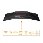 AOC Monitor 34 cale CU34G4CA VA Curved 180Hz HDMIx2 DP