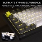 Corsair Klawiatura gamingowa Makr Pro 75 Carbon