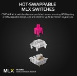 Corsair Klawiatura gamingowa Vanguard 96 MLX Plasma czarna