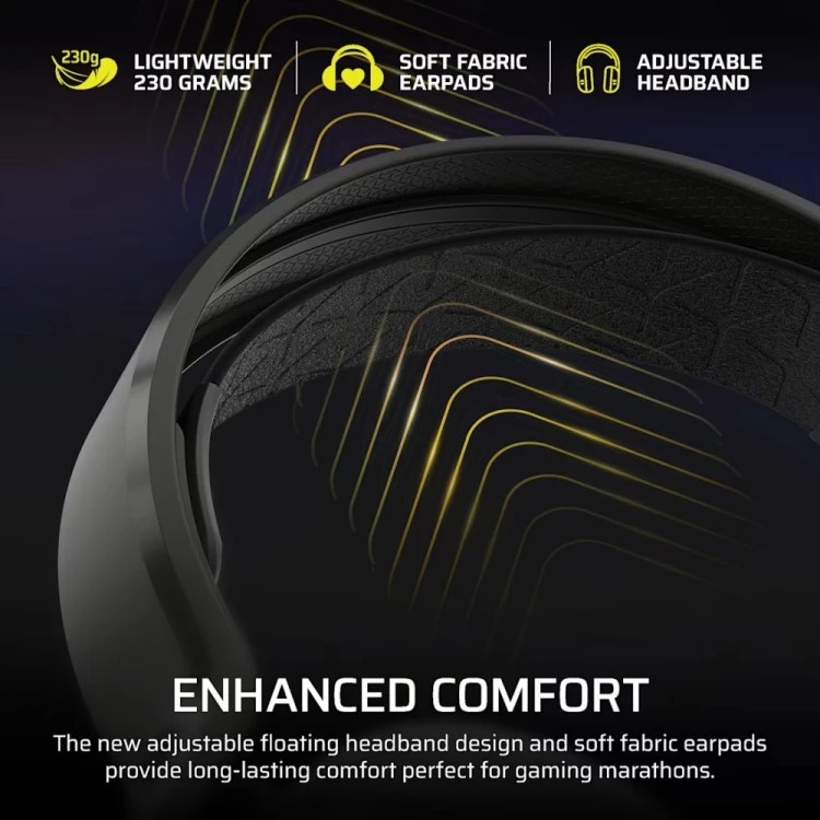 Corsair Słuchawki przewodowe HS35 Stereo V3 czarne