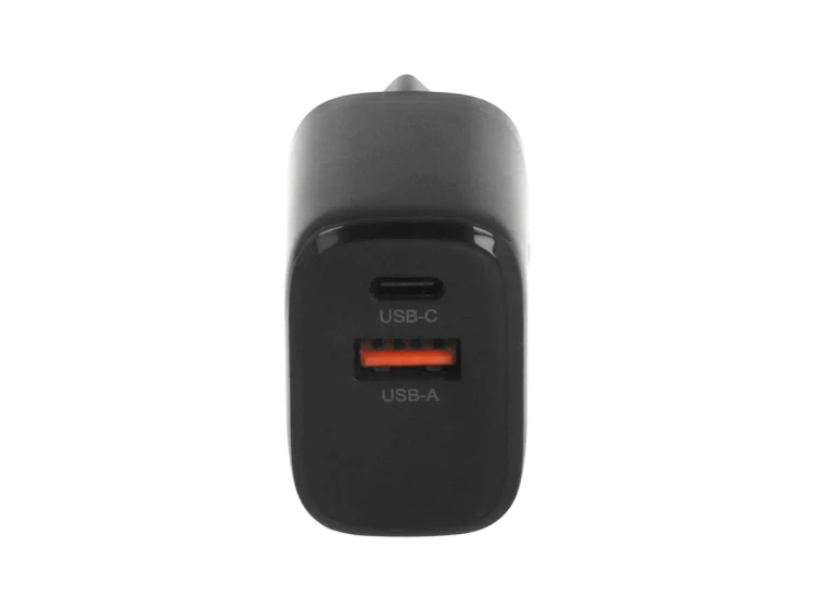 Movano Ładowarka GaN 20W USB-C PD + USB-A (czarna)