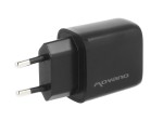 Movano Ładowarka GaN 20W USB-C PD + USB-A (czarna)