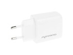 Movano Ładowarka GaN 20W USB-C PD + USB-A (biała)