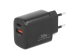 Movano Ładowarka GaN 30W USB-C PD + USB-A (czarna)
