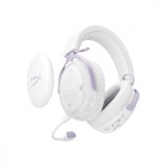 HyperX Zestaw słuchawkowy gamingowy Cloud III S bezprzewodowy lawendowy - D95DFAA
