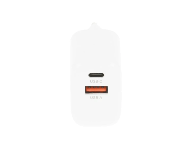 Movano Ładowarka GaN 30W USB-C PD + USB-A (biała)