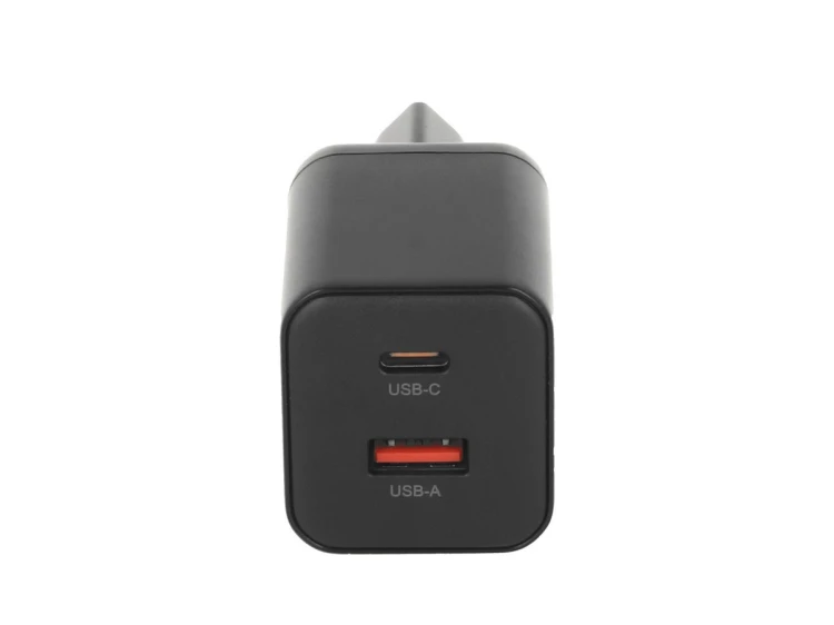 Movano Ładowarka GaN 45W USB-C PD + USB-A (czarna)