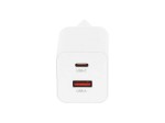 Movano Ładowarka GaN 45W USB-C PD + USB-A (biała)