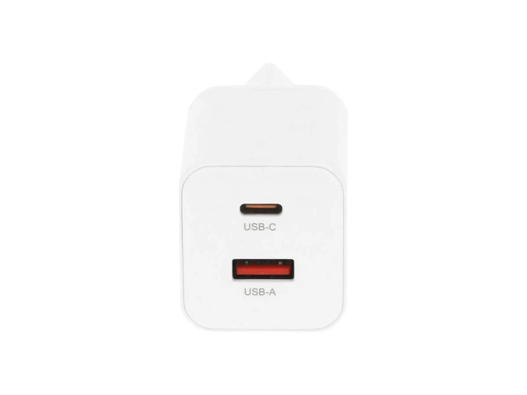 Movano Ładowarka GaN 45W USB-C PD + USB-A (biała)