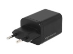 Movano Ładowarka GaN 65W 2x USB-C PD + USB-A (czarna)