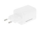 Movano Ładowarka GaN 65W 2x USB-C PD + USB-A (biała)