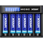 XTAR Ładowarka do akumulatorów Li-ion 18650 XTAR MC6C