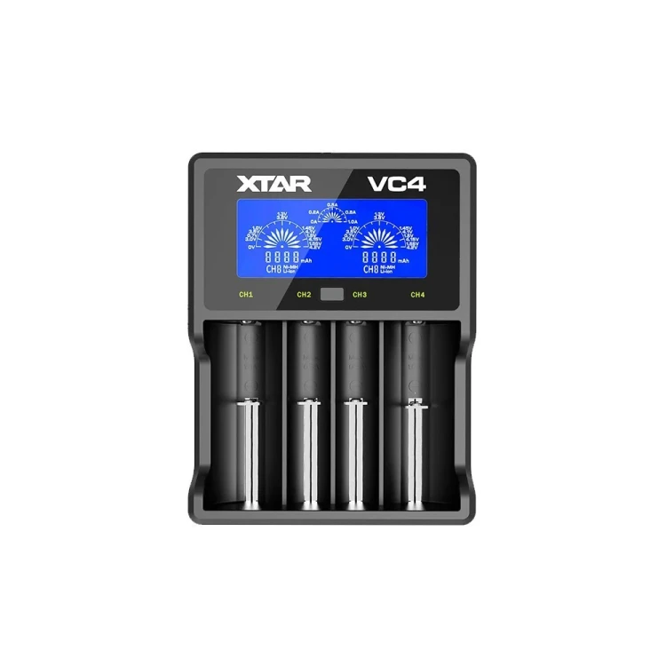 XTAR Ładowarka do akumulatorów Li-ion, Ni-MH XTAR VC4