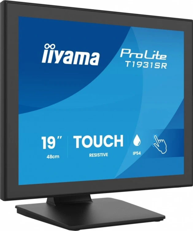 IIYAMA Monitor 19 cali T1931SR-B2S RESIS.IP54,HDMI,DP,VGA,2x1W,5:4