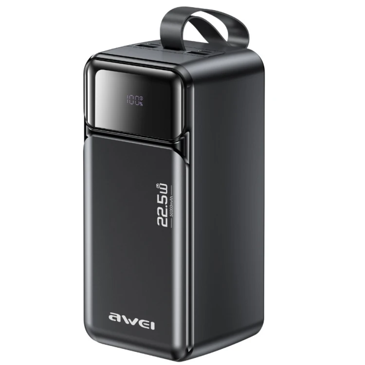 AWEI Powerbank 50000mAh 22,5W PA-106 PD 3xUSB-C