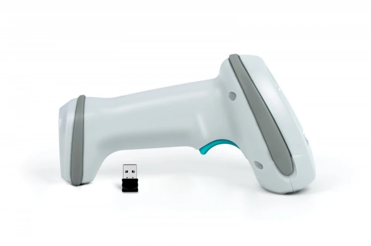 Digitus Zaawansowany czytnik kodów kreskowych bezprzewodowy USB-RJ45 2m, 1D/2D 2m/s, IP52, stojak w zestawie