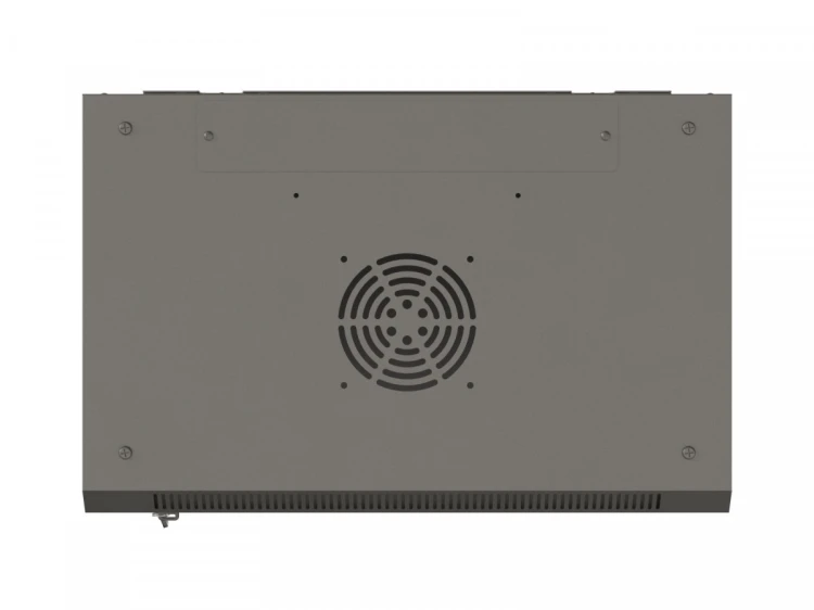 Lanberg Szafa instalacyjna rack wisząca 19 cali 12U 540x350 czarna drzwi przeszklone (flat pack)
