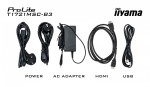 IIYAMA Monitor 17 cali T1721MSC-B3 pojemnościowy 10pt.,TN, IPX3, HDMI, VGA, 5ms, 5:4, 2x2W, 7h