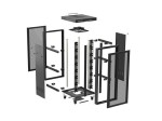 Lanberg Szafa teleinformatyczna rack 80x80 42U