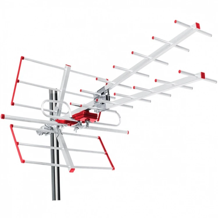 Maclean Antena zewnętrzna DVB-T/T2 H.265 HEVC TV Combo UHF MCTV-855