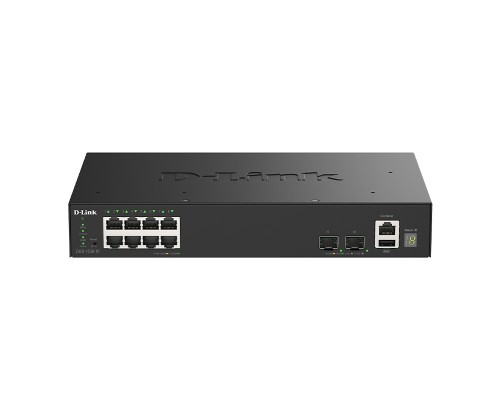 D-Link Przełącznik SMART DGS-1530-10/E 8 portów GE + 2 porty 10G SFP+