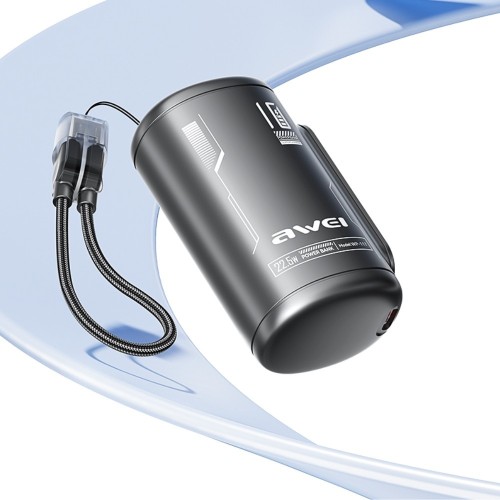 AWEI Powerbank 10000mAh 22,5W WP-117 2xUSB-C