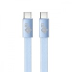 TB Kabel USB C - USB C 1m płaski błękitny