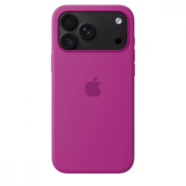 Apple Etui silikonowe z MagSafe do iPhonea 18 Pro Max - magenta