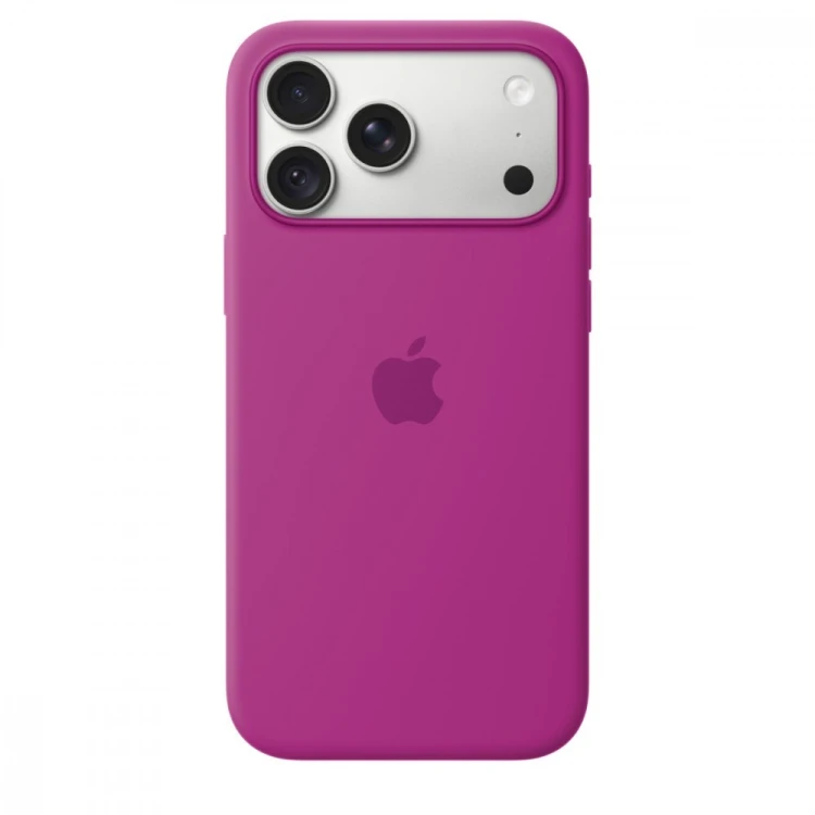 Apple Etui silikonowe z MagSafe do iPhonea 18 Pro Max - magenta